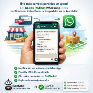 RLabs Pedidos WhatsApp