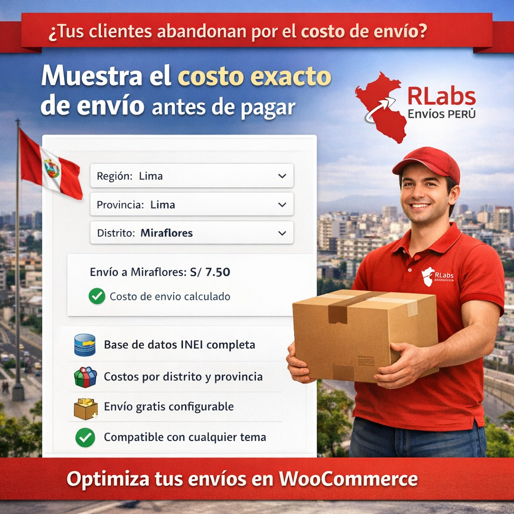 RLabs Envíos Perú